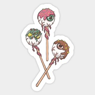 Eye Cake pops Sticker